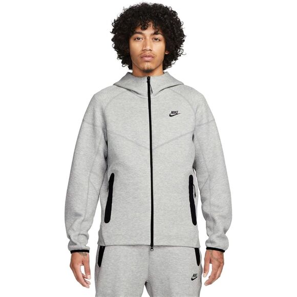 Nike Sportswear Tech Fleece Men's Full-Zip Hoodie (Grey). Size - XL - FB7921-063 - Picture 1 of 4